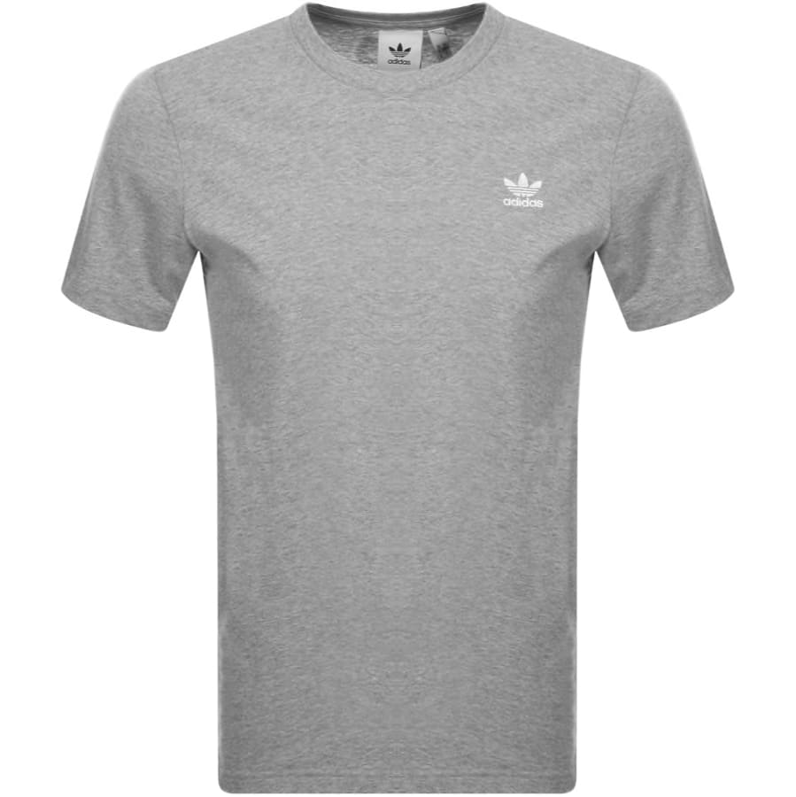 Alternative Image for Productadidas Originals Essential T Shirt Grey1